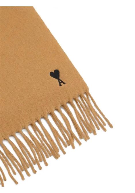 adc scarf unisex caramel AMI PARIS | USF677.334280